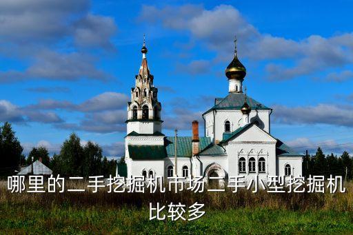 哪里的二手挖掘机市场二手小型挖掘机比较多