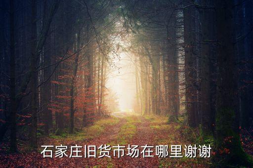 石家庄旧货市场在哪里谢谢