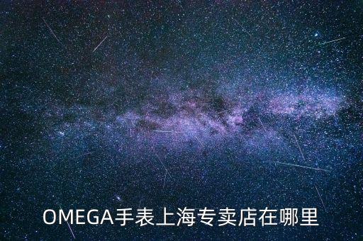 OMEGA手表上海专卖店在哪里