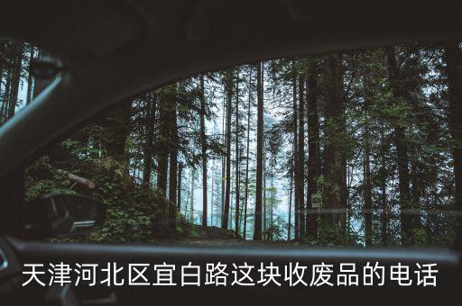 天津河北区宜白路这块收废品的电话