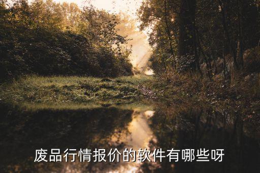 看废钢铁行情用什么软件最好，市场上有没有可以看废旧金属行情报价的软件