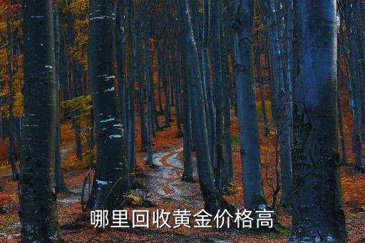 哪里回收黄金价格高