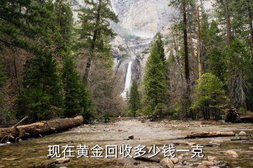 现在黄金回收多少钱一克