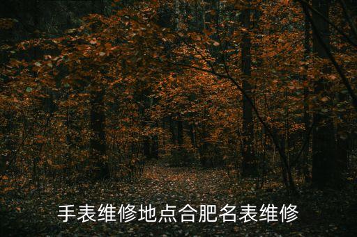 附近名表维修中心，手表维修地点合肥名表维修