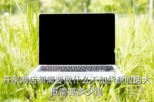 开家网店都需要做什么不加货源的话大概需要多少钱