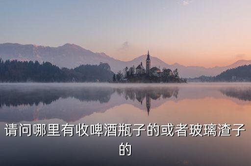 请问哪里有收啤酒瓶子的或者玻璃渣子的