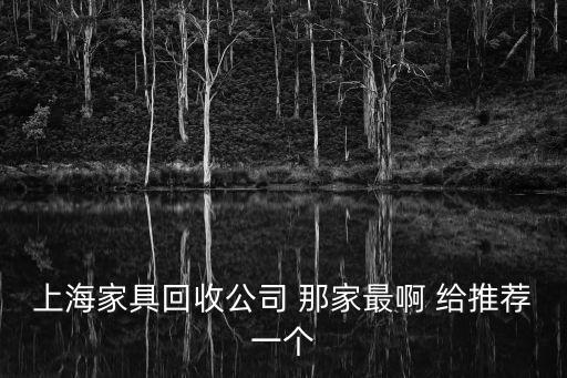 上海旧家具上门回收的电话，上海家具回收公司 那家最啊 给推荐一个