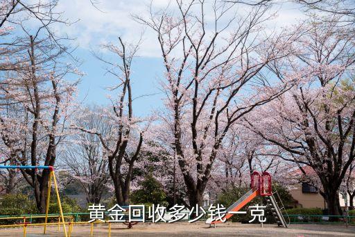 黄金回收多少钱一克