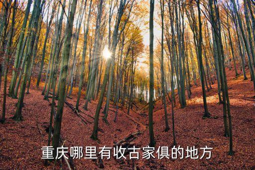 重庆哪里有收古家俱的地方