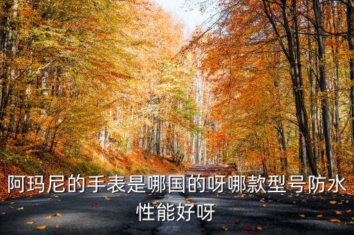 阿玛尼的手表是哪国的呀哪款型号防水性能好呀