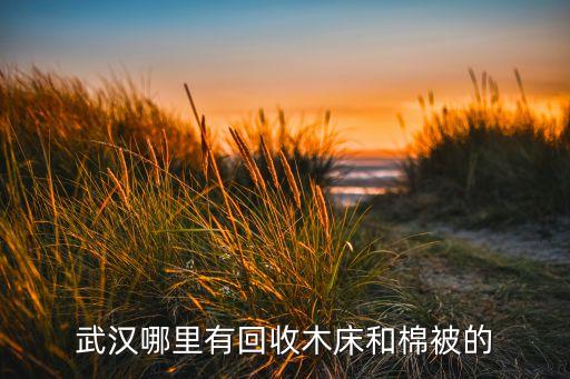武汉哪里有回收木床和棉被的