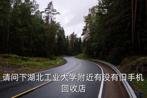 请问下湖北工业大学附近有没有旧手机回收店