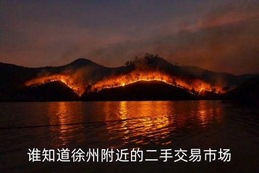 谁知道徐州附近的二手交易市场