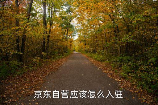 京东自营应该怎么入驻