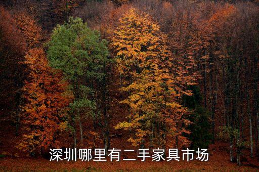 深圳哪里有二手家具市场