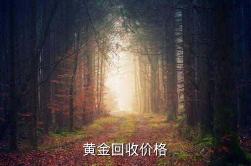 黄金回收价格