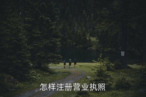起营业执照，怎么搞营业执照