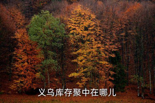 义乌库存聚中在哪儿