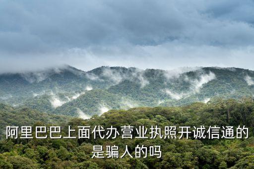 代办一个营业执照的骗局，人人象坏中介办个营业执照专骗人钱财有人管吗
