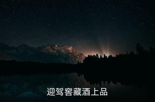迎驾窖藏酒上品