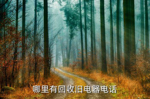 哪里有回收旧电器电话