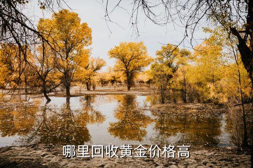 哪里回收黄金价格高