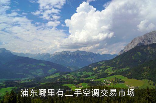 浦东哪里有二手空调交易市场