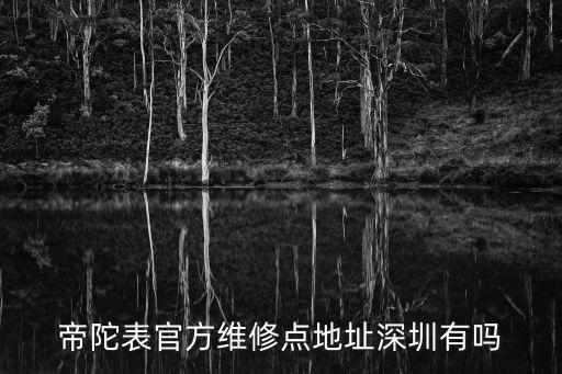 帝陀表官方维修点地址深圳有吗