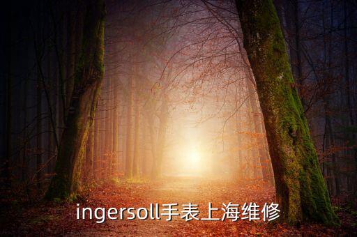 上海牌手表售后服务电话，ingersoll手表上海维修