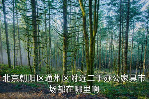 北京朝阳区通州区附近二手办公家具市场都在哪里啊
