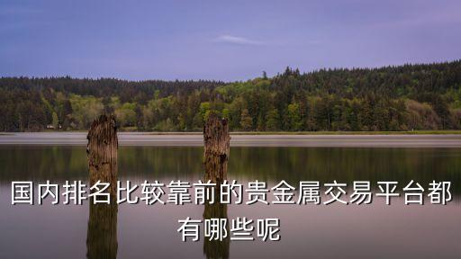 国内排名比较靠前的贵金属交易平台都有哪些呢