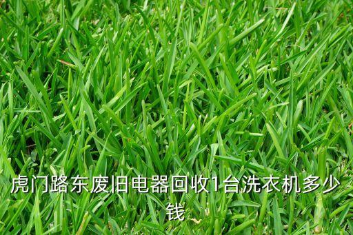 虎门路东废旧电器回收1台洗衣机多少钱