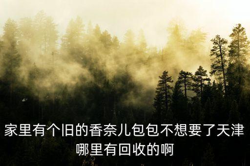 家里有个旧的香奈儿包包不想要了天津哪里有回收的啊