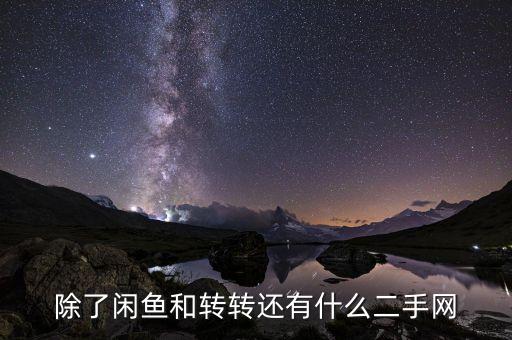 除了闲鱼和转转还有什么二手网