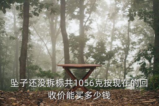 坠子还没拆标共1056克按现在的回收价能买多少钱