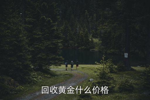 回收黄金什么价格