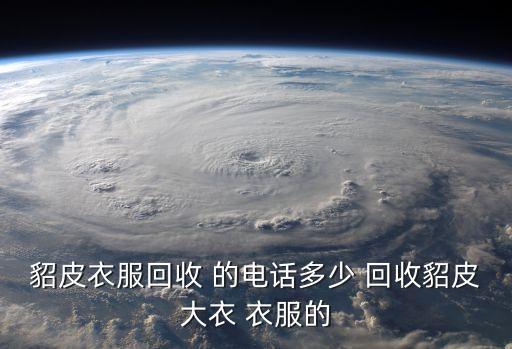 貂皮衣服回收 的电话多少 回收貂皮大衣 衣服的