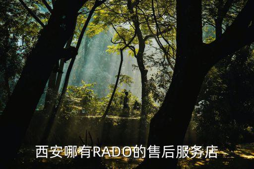 西安哪有RADO的售后服务店