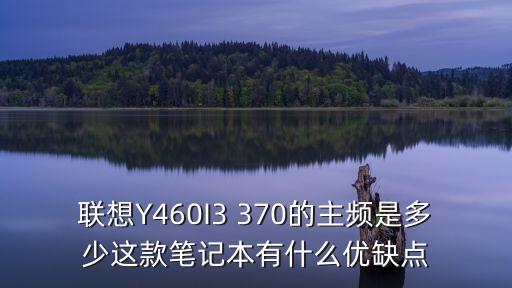 联想Y460I3 370的主频是多少这款笔记本有什么优缺点