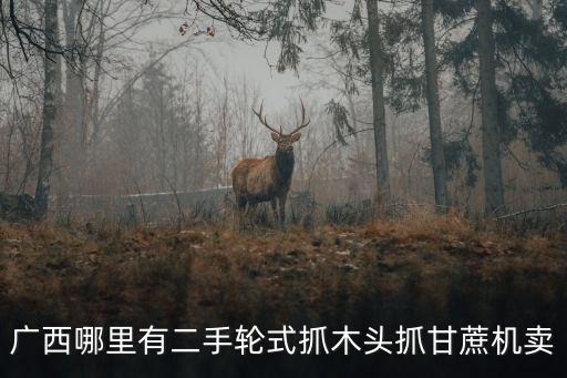 私人急卖二手轮式抓木机转让，哪里有卖85轮式小挖抓木机的