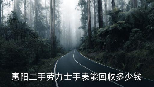 惠阳二手劳力士手表能回收多少钱