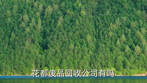 花都废品回收公司有吗