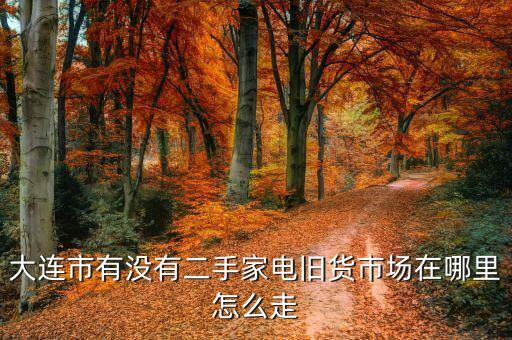 大连市有没有二手家电旧货市场在哪里怎么走