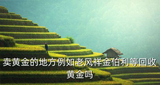 卖黄金的地方例如老风祥金伯利等回收黄金吗