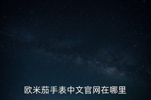 欧米茄手表中文官网在哪里
