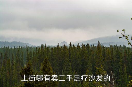 上街哪有卖二手足疗沙发的