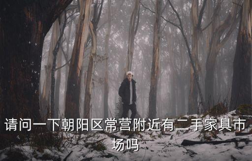 请问一下朝阳区常营附近有二手家具市场吗