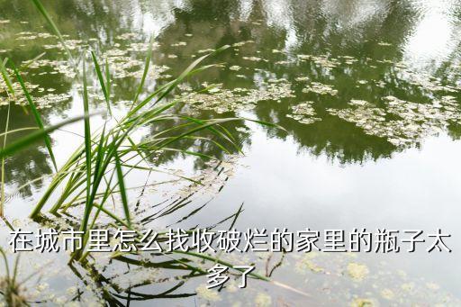 在城市里怎么找收破烂的家里的瓶子太多了