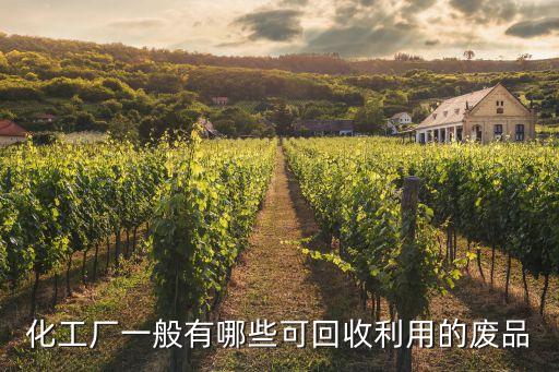 化工厂一般有哪些可回收利用的废品