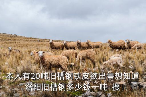 本人有20吨旧槽钢铁皮欲出售想知道洛阳旧槽钢多少钱一吨  搜